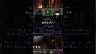 TOMB-REAVER on WARLOCK IS INSANE ASF #diablo2resurrected #gaming #shorts