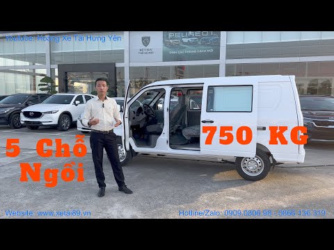 Video Xe Tải Van 5 Chỗ Ngồi Tải Trọng 750 KG - Vận Chuyển... - youtube