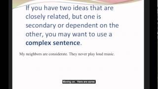 Combining Sentences- making stronger sentences