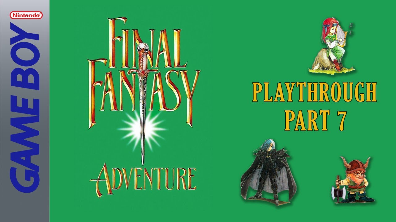 Final Fantasy Adventure (Mystic Quest) | PART 7 Finale (Game Boy, No Commentary)