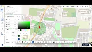 Circle Tool in MAPOG | Create Circular Areas & Buffers #MAPOG #GIS