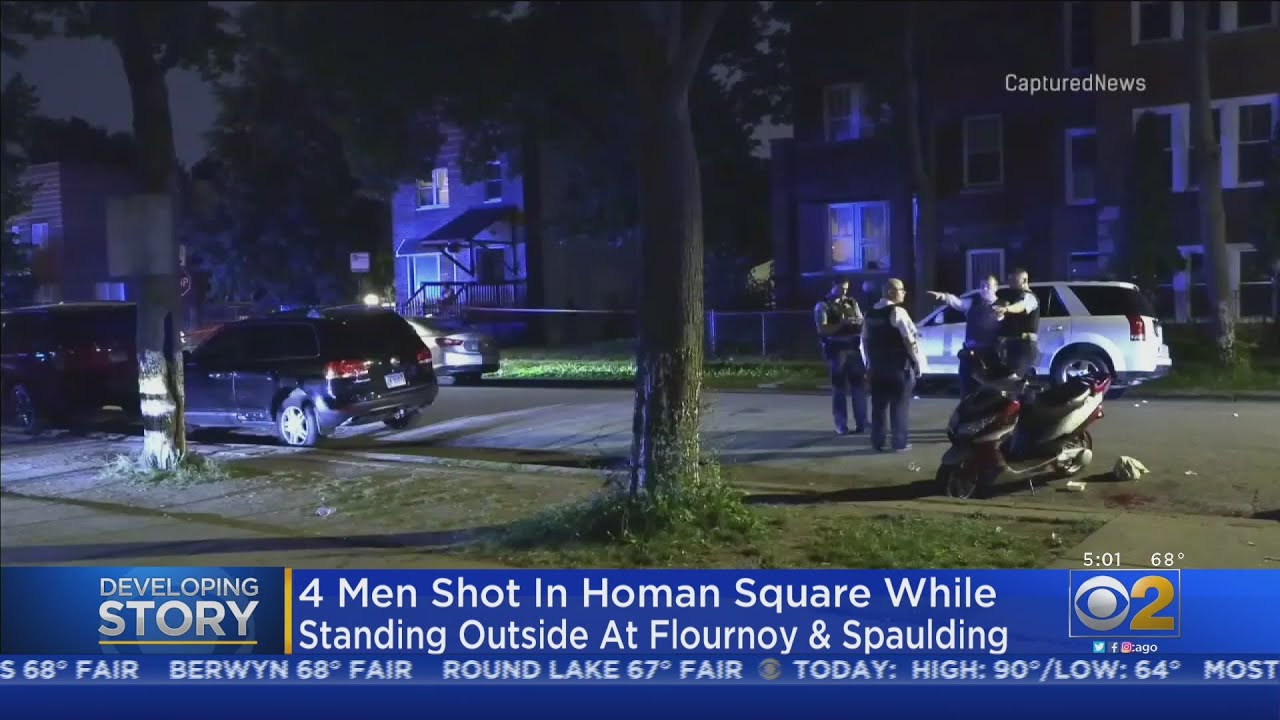 4 Men Wounded In Mass Shooting In Homan Square, Police Say