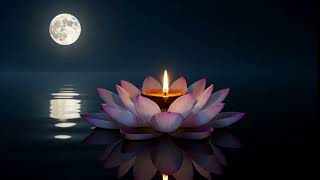 AUM Serenity | Lotus & Diya on Sacred Waters | Deep Meditation screenshot 5