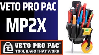 Electricians Favorite Dominant Pouch, the MP2X #electrician #tools #vetopropac