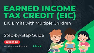 Earned Income Tax Credit 2024 - Step-by-Step Tutorial for 2 Qualifying Children
