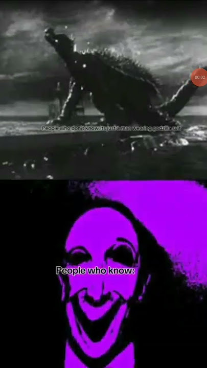 A man just wearing a Godzilla suit #incident #Horror #uttarakhandirasoi