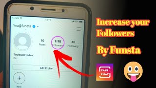 Funsta App Kaise Use Kare | Fake Followers Kaise Badaye 😜 | Technical Vedant . screenshot 5
