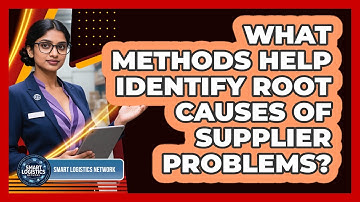 What Methods Help Identify Root Causes Of Supplier Problems? - Smart Logistics Network