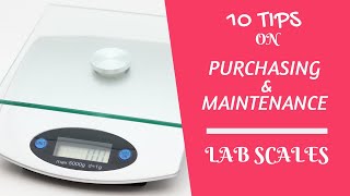 What you need to know about lab scales