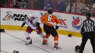 Rangers - Flyers rough stuff 4/3/11