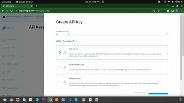 How to Get Credentials and connect the Sendgrid account