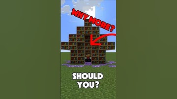 DO MORE BOOKSHELVES REALLY IMPROVE ENCHANTING #shorts #gaming #minecraft