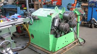 Roundo R-3 Hydraulic Double Pinch Angle Bending Roll @ Mullin Machinery of NJ