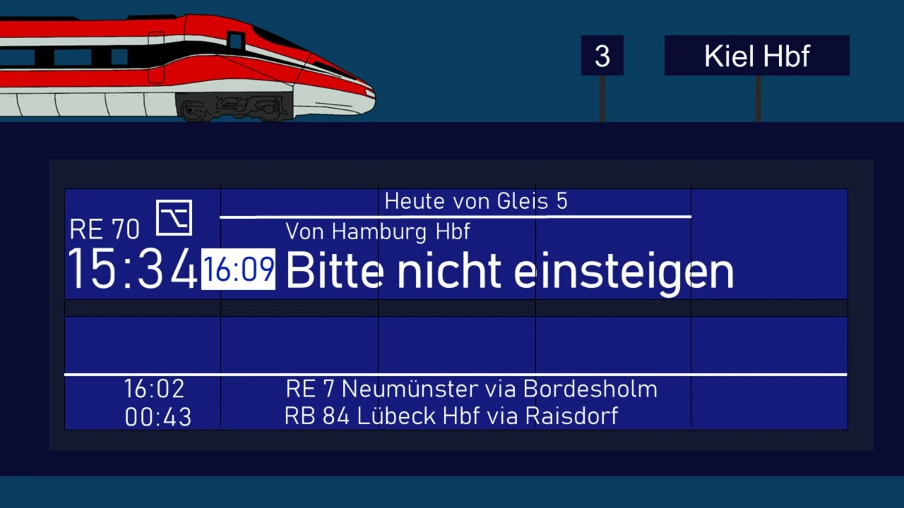 Bahnansagen Heiko Grauel Kiel Hbf