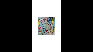 Image in a mirror. #shortvideo #art #dothingsyoudontwanttodo #painting #smallbusiness #artist