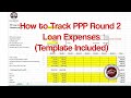 How to Track PPP Round 2 Loan Expenses (Template Included)