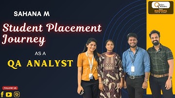🚀 Exciting News! 🎉 Sahana M’s Journey to Becoming a QA Analyst! 🖥️✨