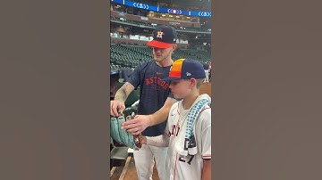 Great Time with the One and Only Josh Hader.#astros #shorts #stros4life