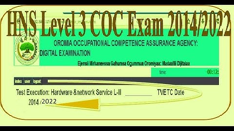 HardWare and Network Service Level III COC Exam Question and Answers  and Explanation