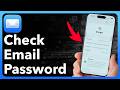 How To Check Email Password