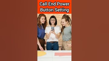 How To Enable Your Power Button To End Calls On Android#shorts