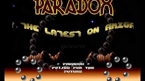 Amiga Cracktro : Desert Strike / Paradox (1993 - original intro 1990)