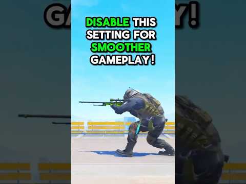 DISABLE THIS SETTING
