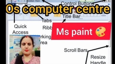 Mspaint part - 2 #OS  Computer Center #computer #youtube #questions #mspaint