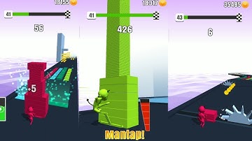 Stack Colors - Gameplay Walkthrough - (ios,Android) Levels 41-43