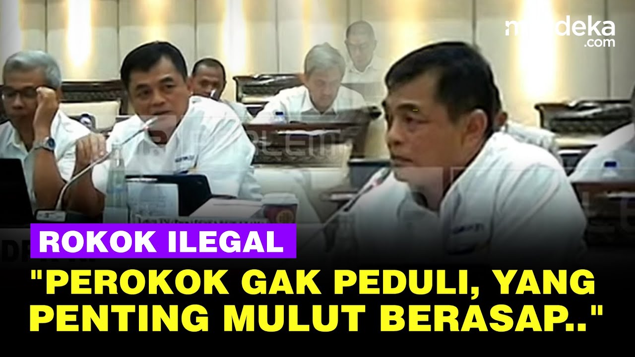 Dirjen Bea Cukai Soal Rokok Ilegal: Perokok Gak Peduli, yang Penting Mulut Berasap