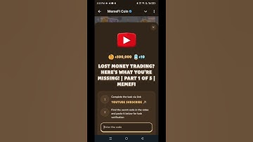 Lost Money Trading? Here’s What You’re Missing! | Part 1 of 5 | MemeFi youtube video code