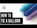 How To Tie A Balloon