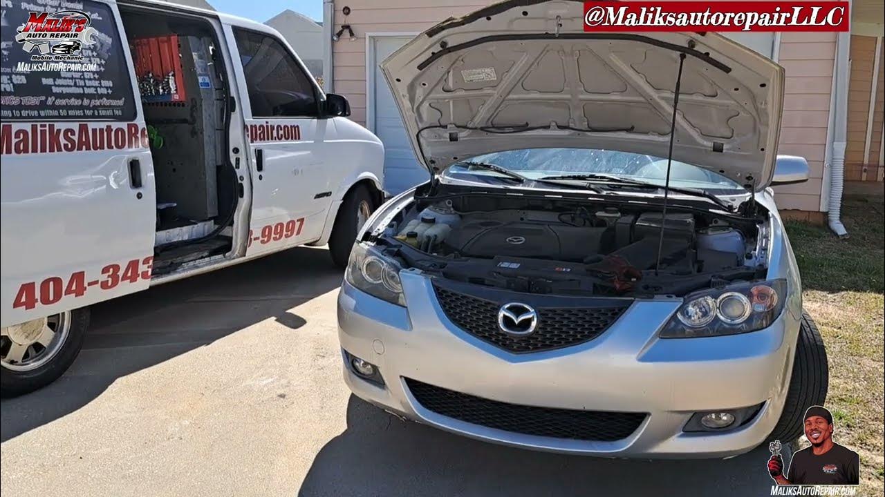 PT 2 / HOW TO REPLACE PURGE VALVE CODE P0441 | 2005 MAZDA MAZDA3 2.0