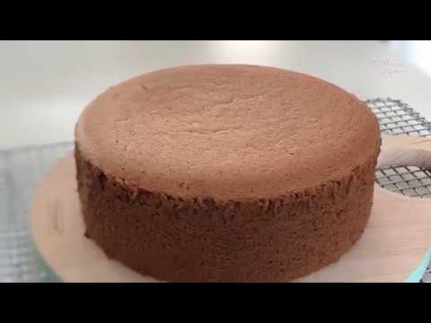 Chocolate Chiffon Cake 巧克力戚风蛋糕