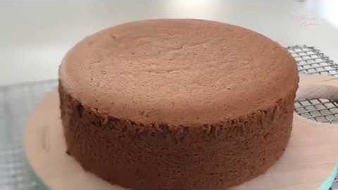 Thumbnail of Chocolate Chiffon Cake 巧克力戚风蛋糕