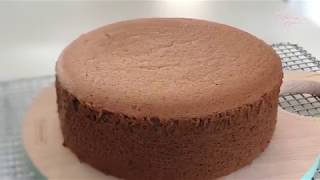 Chocolate Chiffon Cake 巧克力戚风蛋糕