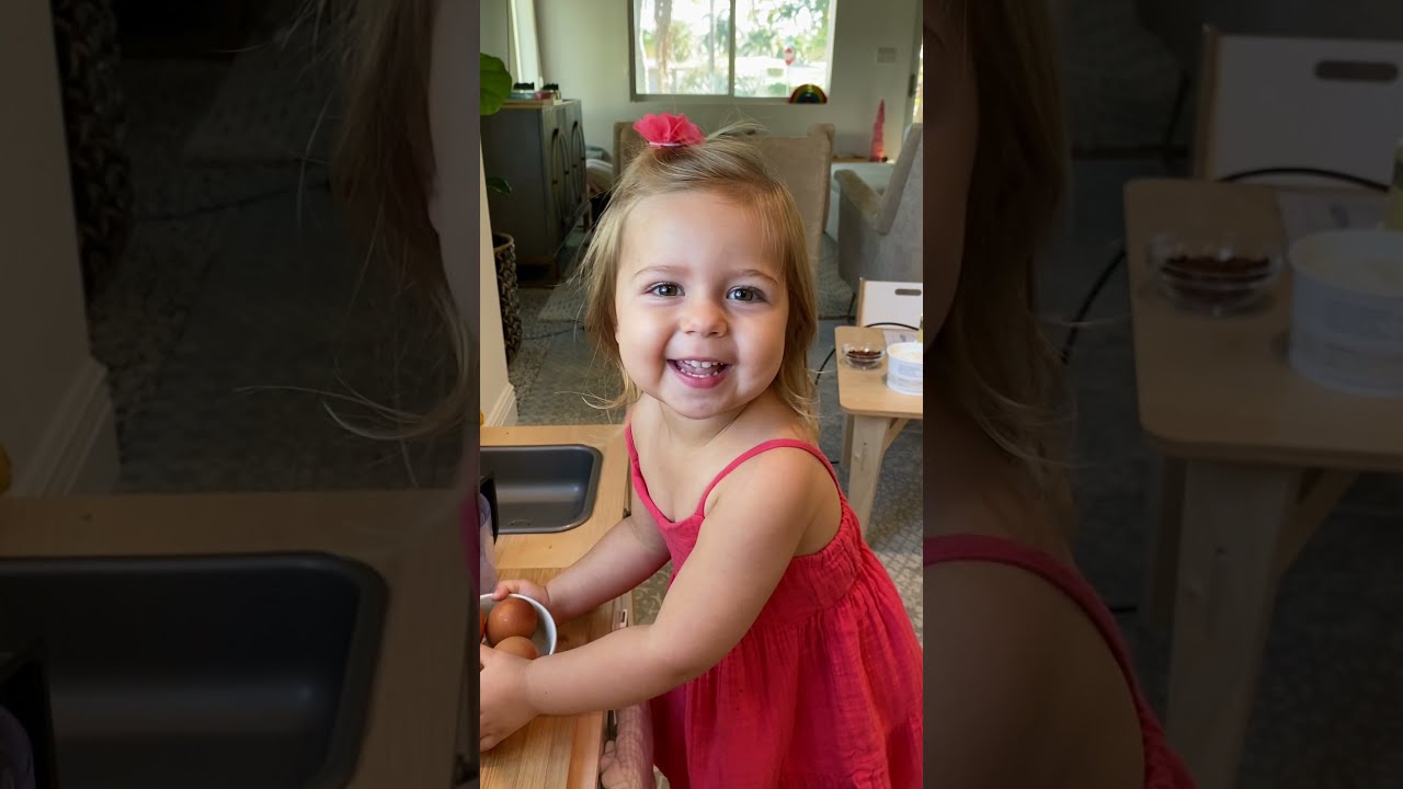 2 Year Old Makes Breakfast Shorts
