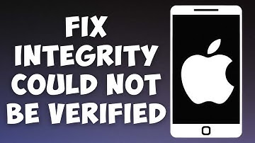 How To Fix This App Cannot Be Installed Because Its Integrity Could Not Be Verified