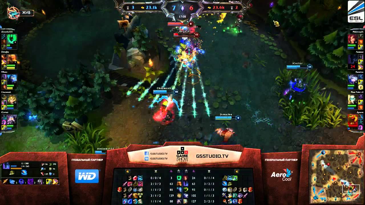 ESL Go4LoL Monthy Finals Marshrutka eSports vs Brightside: Финал (2-ая игра)