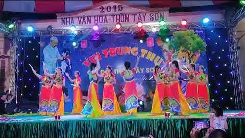 Hồn thiêng đất Việt - đội thiếu nhi thôn Tây Sơn xã Vũ Chính múa Trung thu 2023