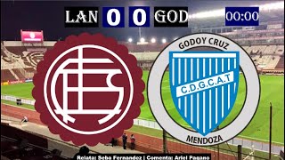 🔴 EN VIVO LANUS vs GODOY CRUZ | LIGA PROFESIONAL 2021 (Audio)