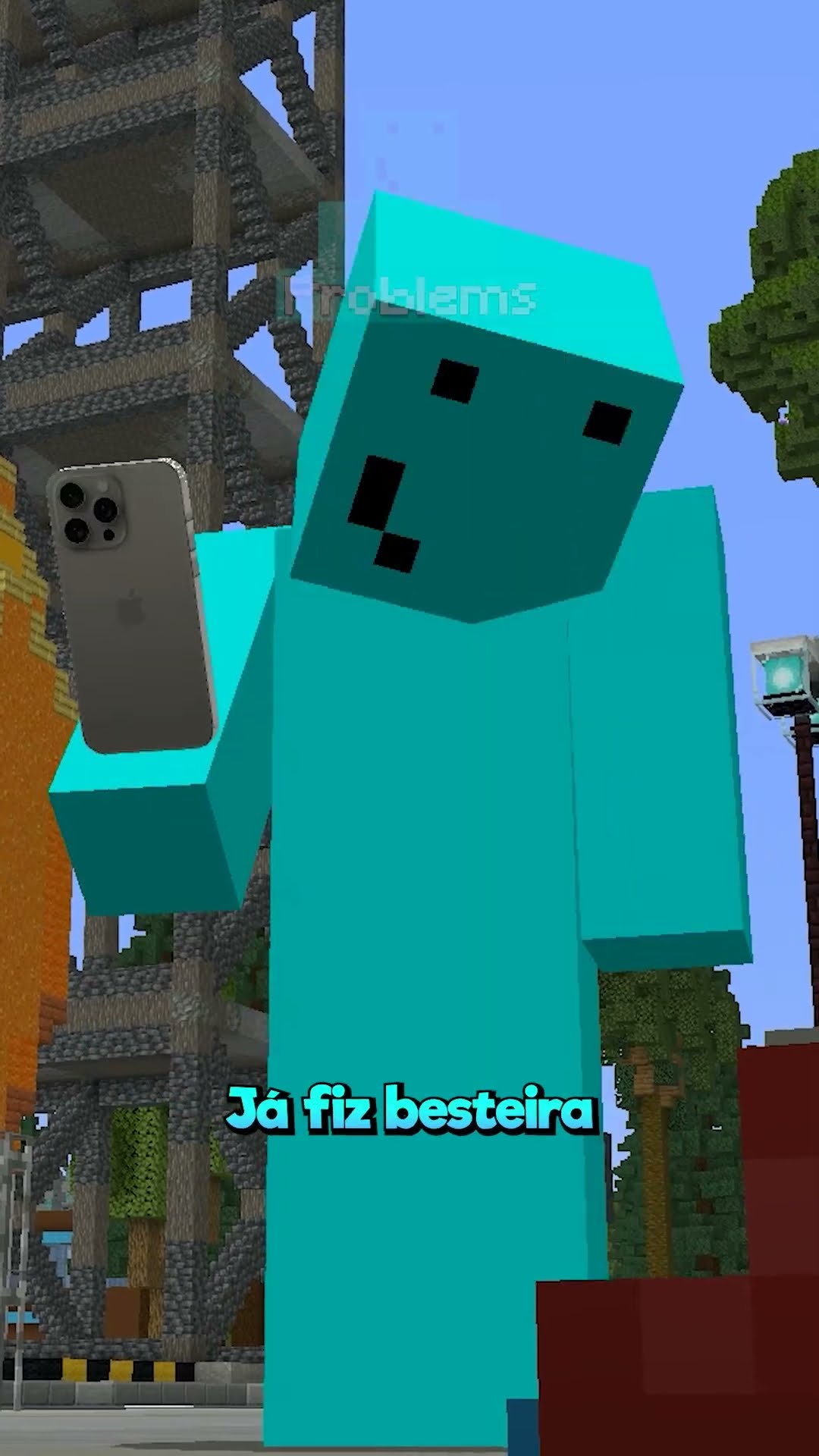 Quando eu vou pausando o tutorial