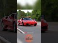 Nissan GTR and Ferrari 360 full sends at Cars &amp; Coffee #carspotting #ferrari