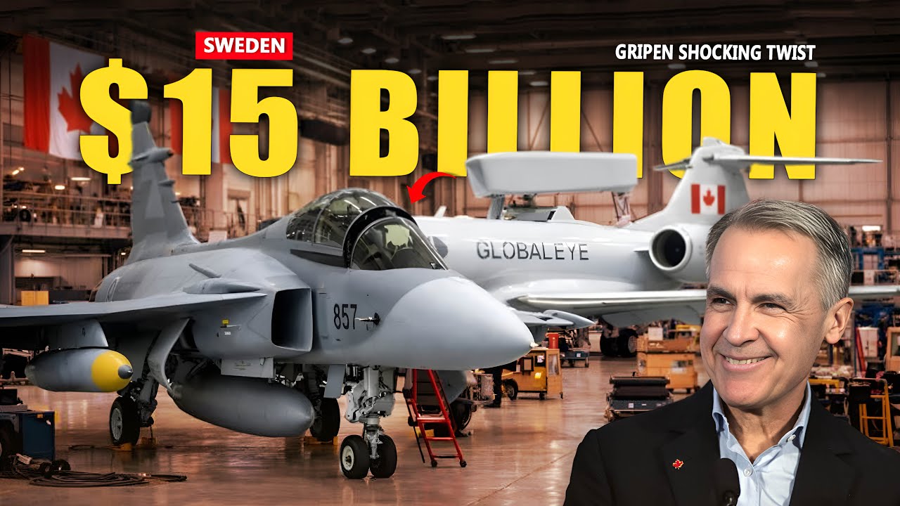 Canada Dumps F-35s? Sweden's Gripen Offer Changes EVERYTHING for NATO