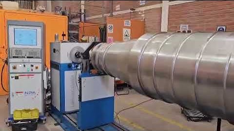 JP Decanter Centrifuge Dynamic Balancing Machine up to 30000kg in Chile
