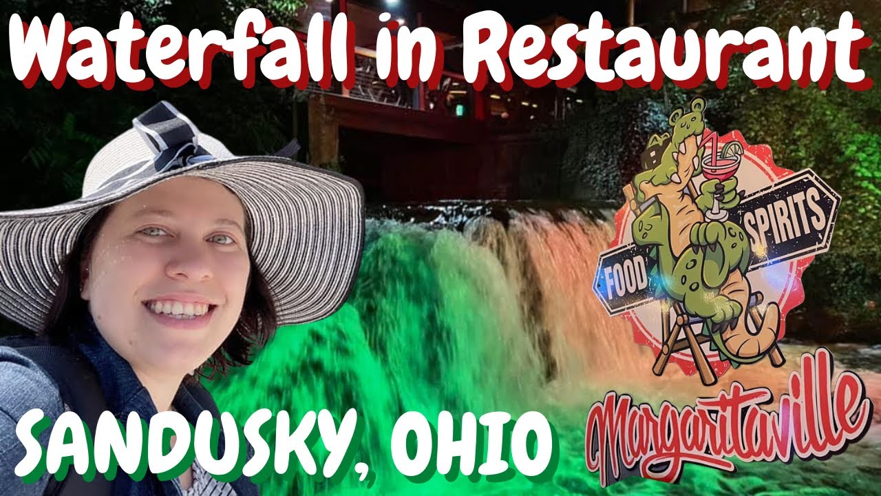 The Original Margaritaville Best Sandusky Restaurant with a Waterfall