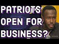 Patriots open for business
