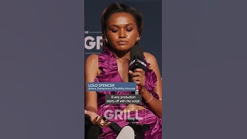 #LoloSpencer highlights the importance of authentic disabled representation at #theGrill2024 ✨