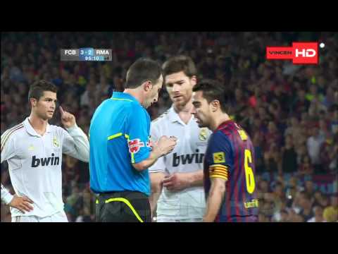 Pelea en la supercopa de Barcelona vs Real Madrid 720p