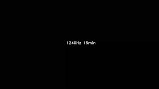 1240 Hz 15min sine sound wave
